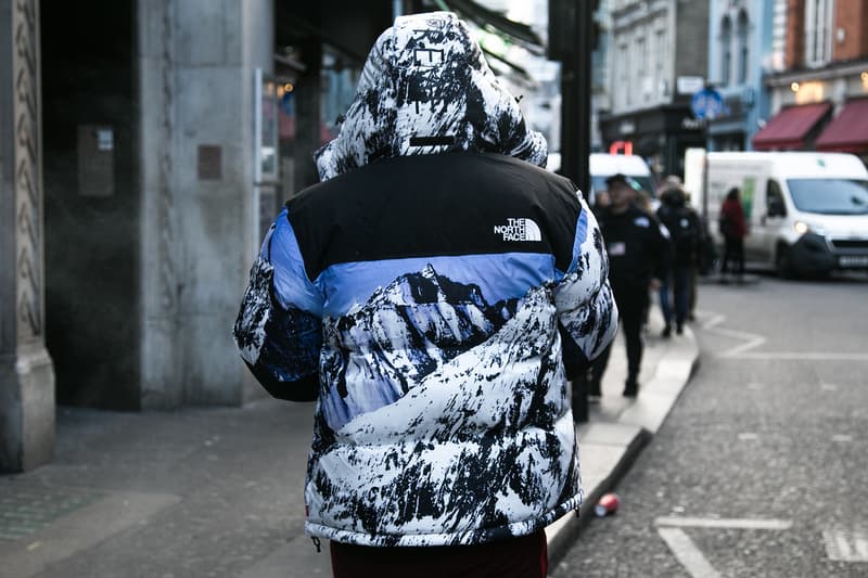 Supreme The North Face 2017 London Drop Street Style Streetsnaps Photos First Look