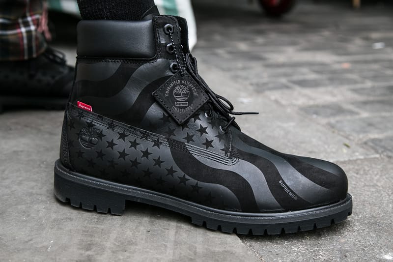 supreme timberland black