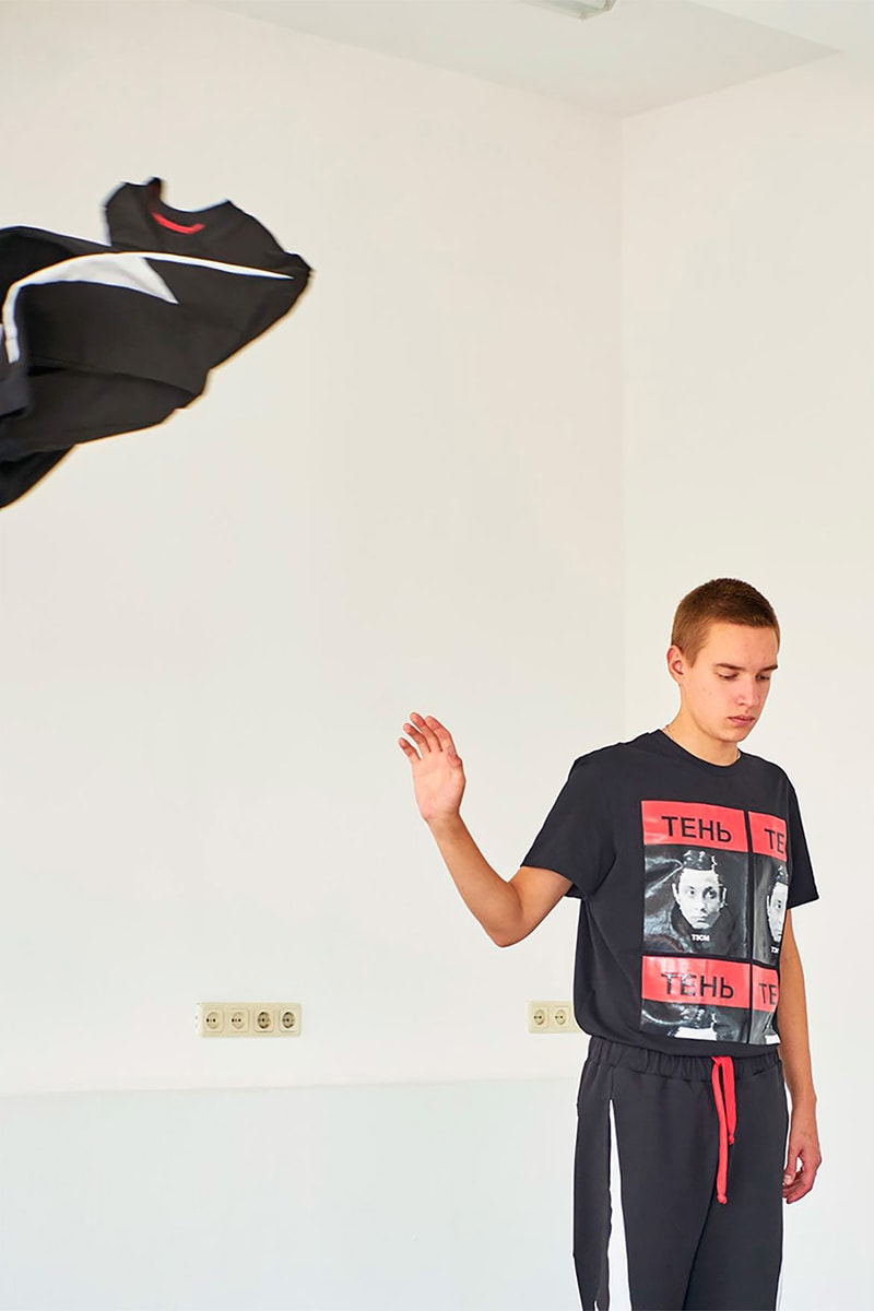 T3CM 2018 Collection Lookbook Dmitri Kluchevski spring summer russia russian Neue Slowenische Kunst streetwear fashion menswear