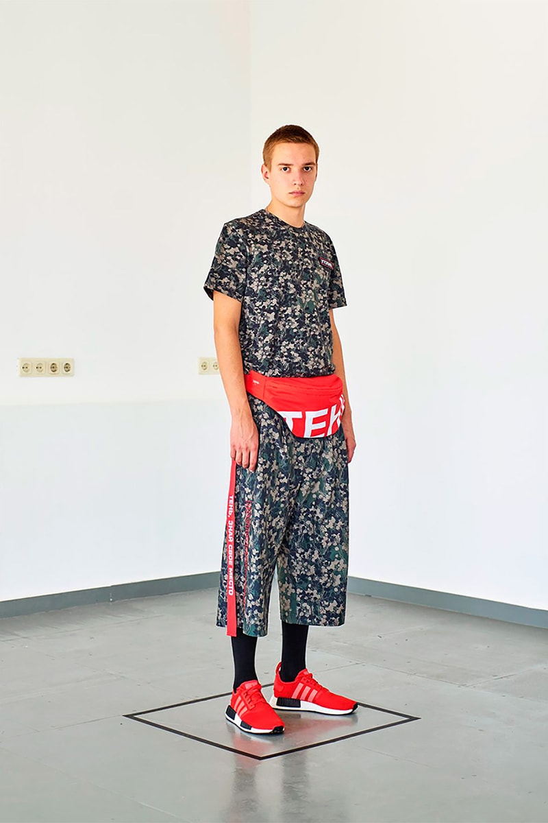 T3CM 2018 Collection Lookbook Dmitri Kluchevski spring summer russia russian Neue Slowenische Kunst streetwear fashion menswear
