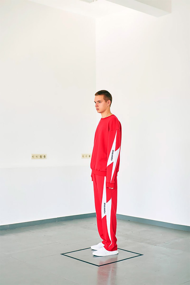 T3CM 2018 Collection Lookbook Dmitri Kluchevski spring summer russia russian Neue Slowenische Kunst streetwear fashion menswear