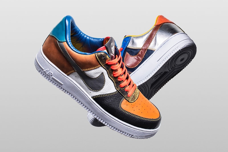 The Shoe Surgeon Nike Air Force 1 Low What the Scrap Custom Black Friday 2017 Release