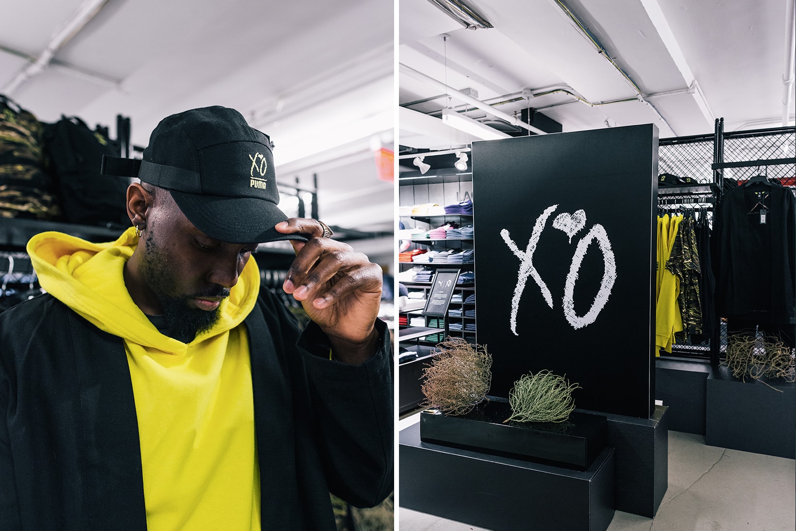 A Closer Look at The Weeknd x Puma XO Collection  at Bloomingdales, NYC