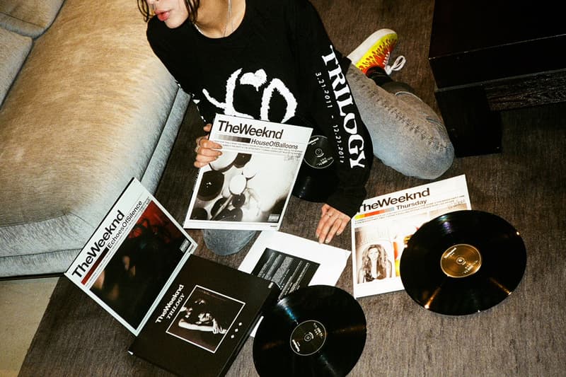 The Weeknd Trilogy Fifth Anniversary Collection T-Shirt Cap Vinyl