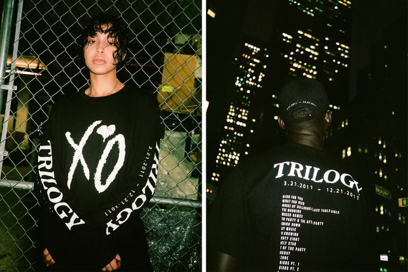 The Weeknd Trilogy Fifth Anniversary Collection T-Shirt Cap Vinyl