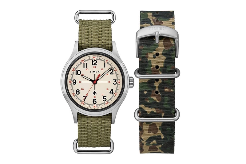 Todd Snyder Timex Military Watch Collection Camo Print Fall 2017