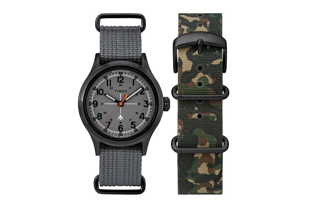 Todd Snyder Timex Military Watch Collection Camo Print Fall 2017