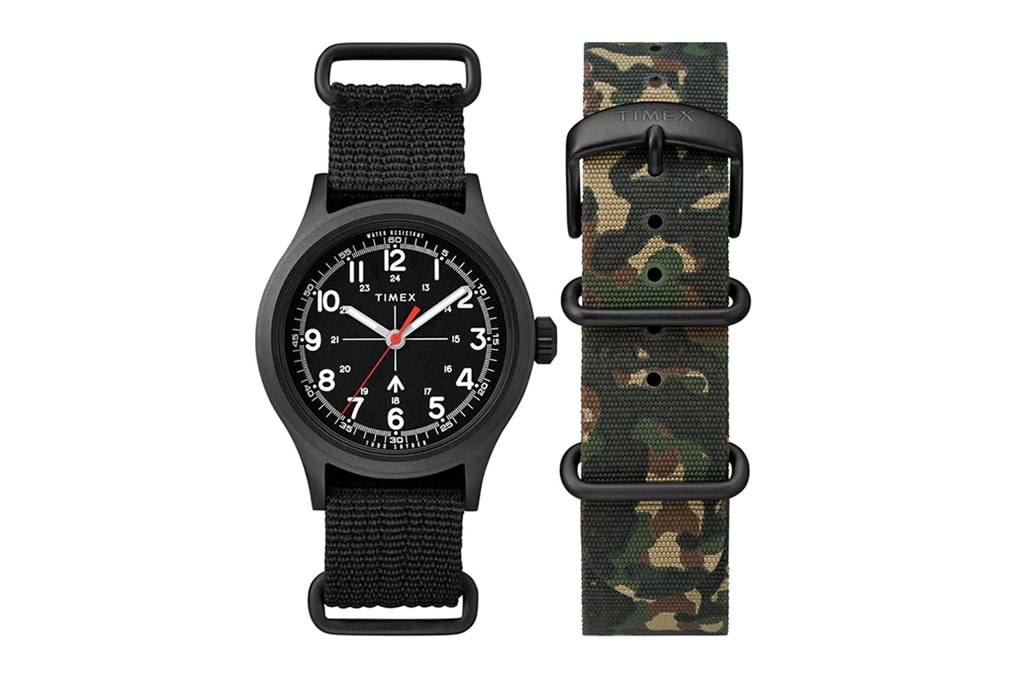 Todd Snyder Timex Military Watch Collection Camo Print Fall 2017