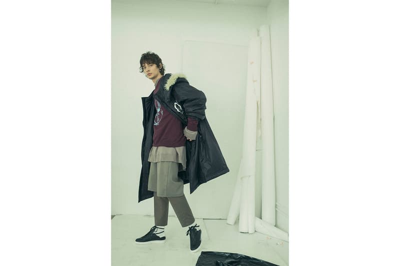 UNDERCOVER 2017 Fall Winter HBX Editorial November 29 Release Drop Parka Sweater T-shirt Print Sneaker Sweat Short Date Info