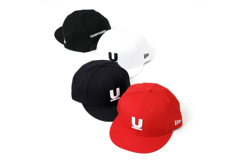 UNDERCOVER SKOLOCT New Era Capsule Collection Collaboration Coat Jacket Shirt Print Chaos Balance Branding Print Fanny Pack Hat Beanie Coaches Japan Madstore Exclusive Hankyu Isetan Jun Takahashi