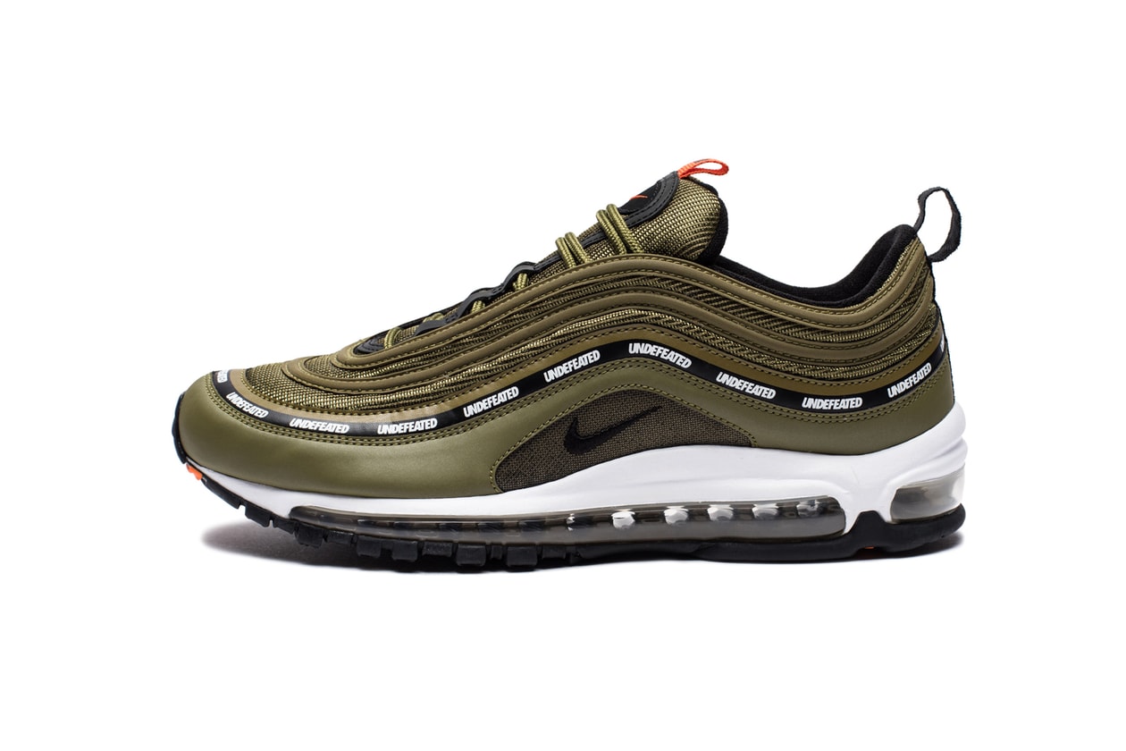 UNDEFEATED Nike Air Max 97 Footwear Sneakers Shoes Accessories Bags Socks Hoodies Tees T-Shirts Apparel Fashion Sportswear