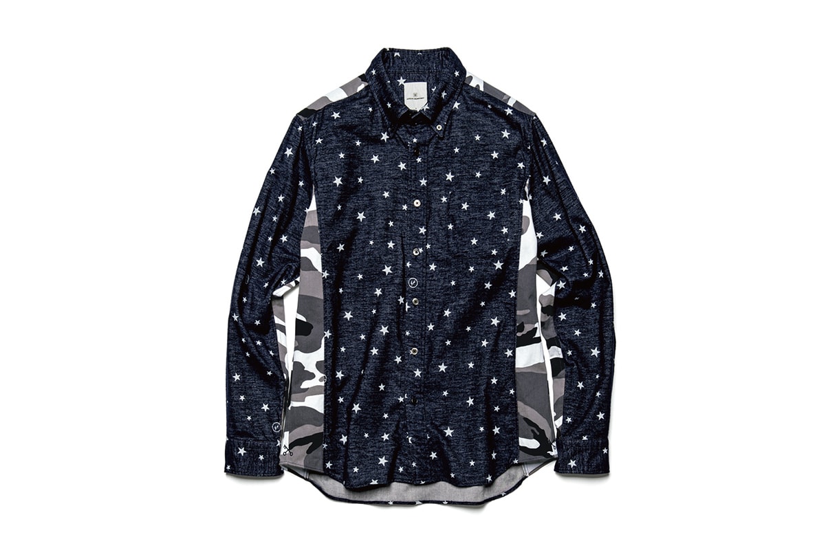 uniform experiment Fall Winter 2017 November 13 Drop Star Black Navy Grey Hoodies Sweatshirts Sweatpants Button Downs Hirofumi Kiyonaga SOPH. SOPHNET. Japan Down Jacket Camouflage