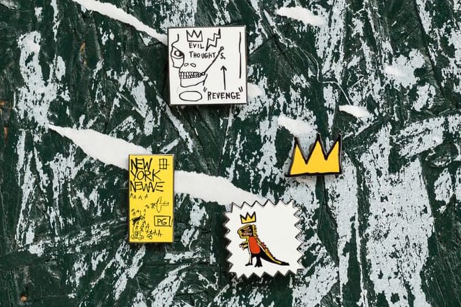 Uniqlo Taps PINTRILL for Jean Michel Basquiat & Keith Haring Pins