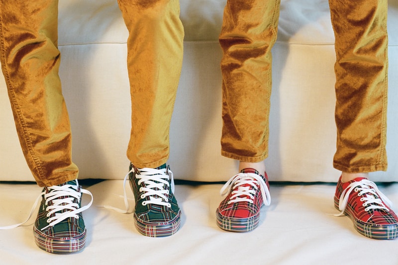 Vans Opening Ceremony Plaid Pack Vans Lampin footwear green read tartan flannel