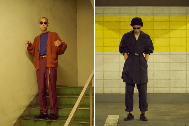 VICTIM 2018 Spring/Summer Lookbook Japan Stretwear Casualwear Blazer Anorak Hoodie Shoelace Belt Culotte Workshirt Knit Graphic T-shirt Denim Jacket Gown Cardigan Beanie