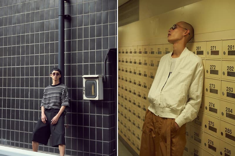 VICTIM 2018 Spring/Summer Lookbook Japan Stretwear Casualwear Blazer Anorak Hoodie Shoelace Belt Culotte Workshirt Knit Graphic T-shirt Denim Jacket Gown Cardigan Beanie