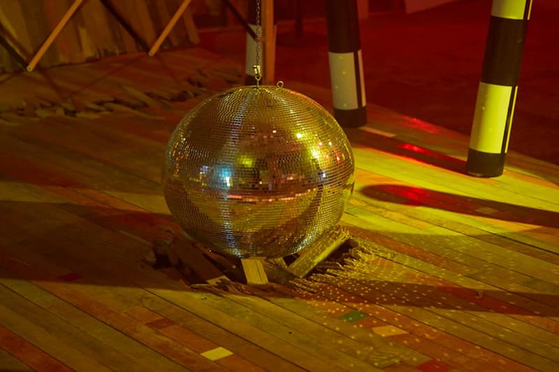 Virgil Abloh Off-White Ben Kelly Nightclub Installation New Order Hacienda Manchester The Vinyl Factory The Store Ruin