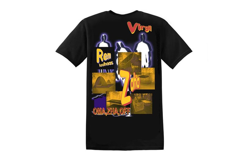 Modern Man Off-White Virgil Abloh Zaha Hadid Architects Rem Koolhaas OMA Tour Merch