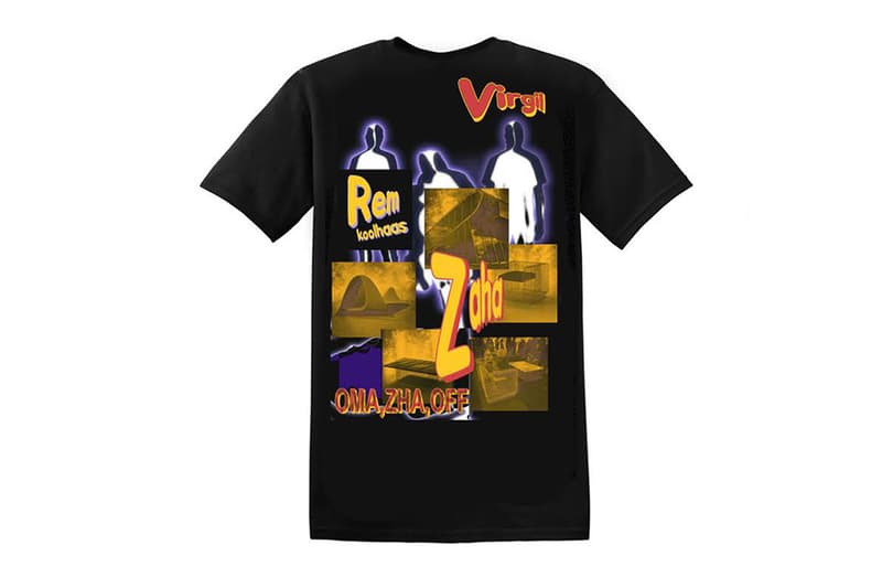 Modern Man Off-White Virgil Abloh Zaha Hadid Architects Rem Koolhaas OMA Tour Merch