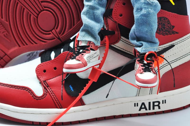 Virgil Abloh Nike The Ten Figure Coolrain Air Jordan 1