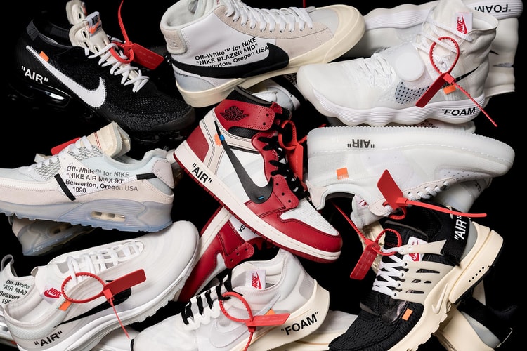 Win All 10 Virgil Abloh x Nike Sneakers