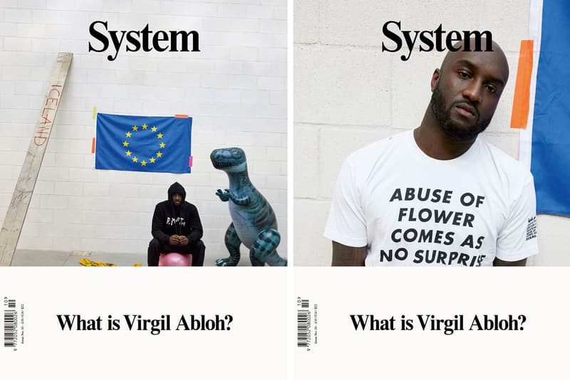 Virgil Abloh System Magazine 10 Cover Juergen Teller