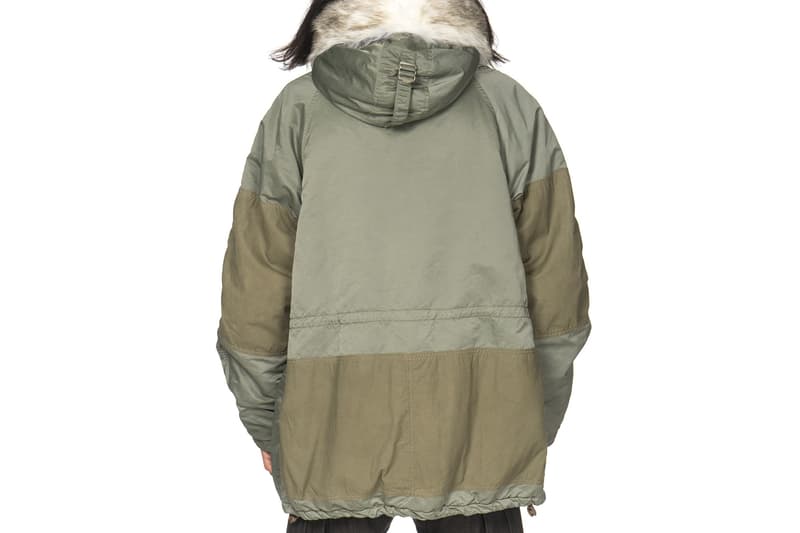 visvim Limonta Nylon Valdez Parka N3-B Snorkel Military Surplus