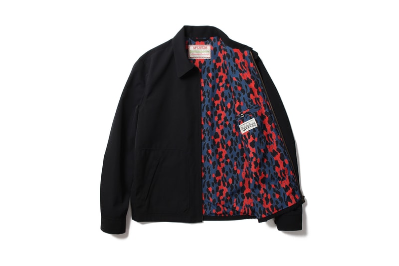 WACKO MARIA McGregor collaboration guilty parties japan outerwear Lanificio Luigi Zanieri leopard print jacket coat lining Paradise Tokyo 2017 November 11 release date drop info