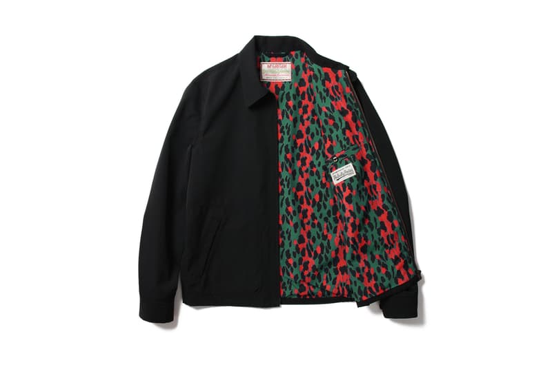 WACKO MARIA McGregor collaboration guilty parties japan outerwear Lanificio Luigi Zanieri leopard print jacket coat lining Paradise Tokyo 2017 November 11 release date drop info