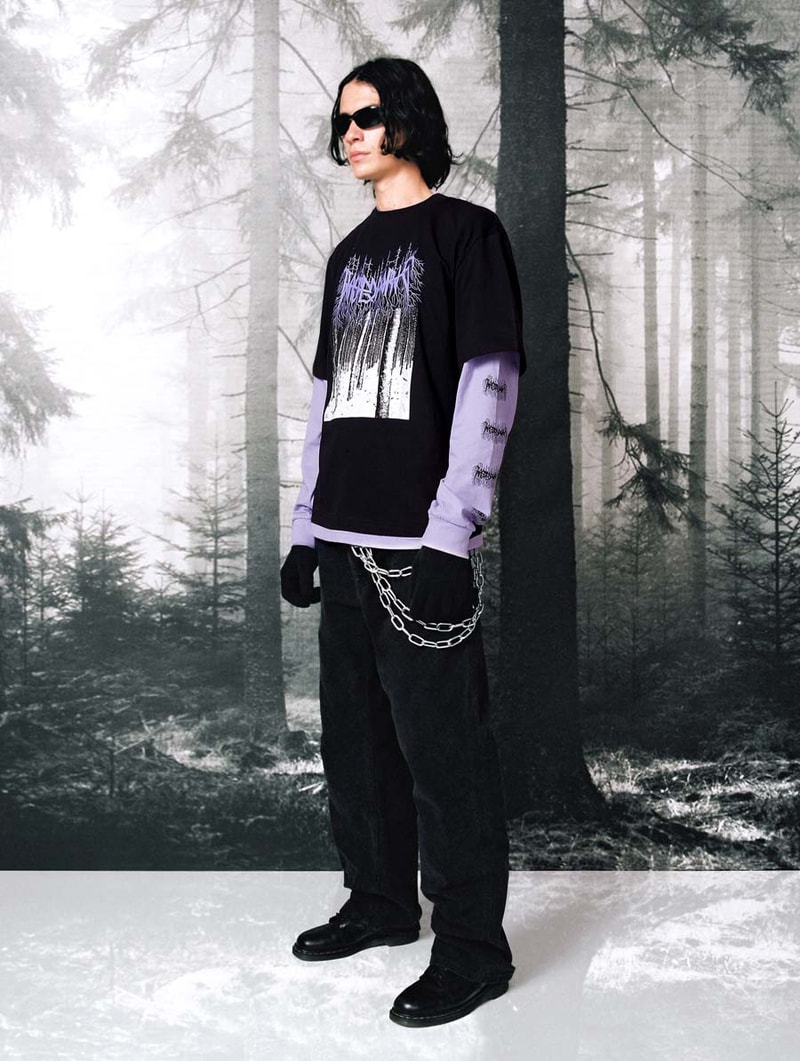 Wasted Paris 2017 Fall/Winter Lookbook Collection Drop Black Metal Sportswear France streetwear menswear fashion