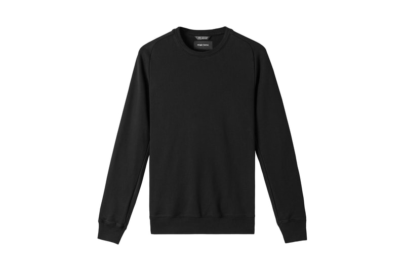 wings+horns Kyoto Montsuki Company Black Craig Atkinson hand dye dyeing canada japan trucker jacket crewneck sweatshirt sweatpants joggers denim jeans pants