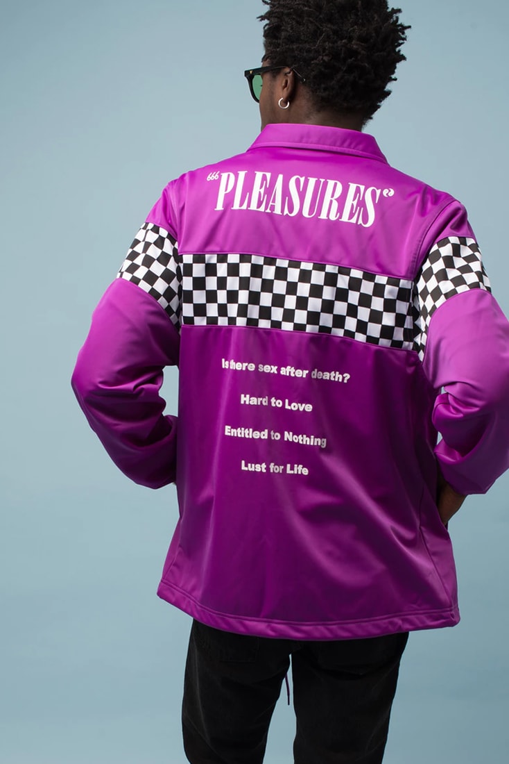 WISM & PLEASURES Exclusive Purple Tracksuit November 10 2017 Release Date