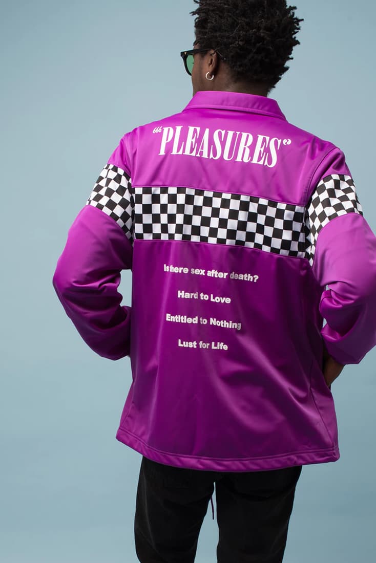 WISM & PLEASURES Exclusive Purple Tracksuit November 10 2017 Release Date