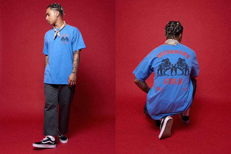 YG 4Hunnid Fall Winter 2017 Collection Lookbook November 24 Black Friday Release Date Info Members Only Graphic Embroidery Red Washed Loose Chino Flyer artwork Compton
