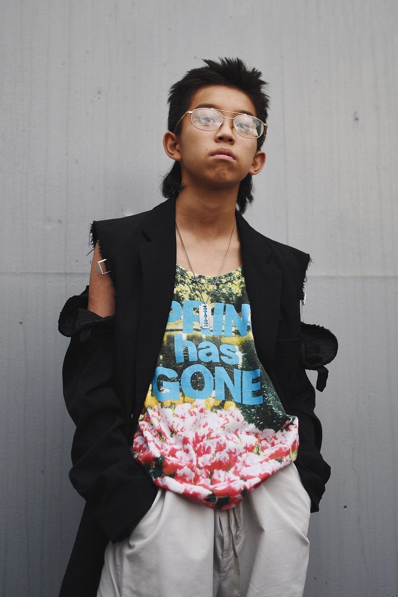 Yoshi Empty Room R__m HYPEBEAST JP Vintage Virgil Abloh Helmut Land 14-year old teen model instagram