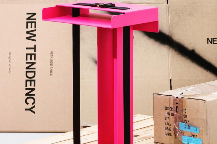 ALYX x NEW TENDENCY Launch META SIDE TABLE Exclusively at 032c Workshop