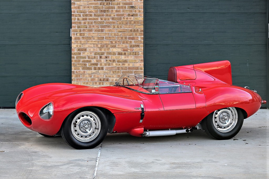 1965 Jaguar D Type Red Auction Gooding
