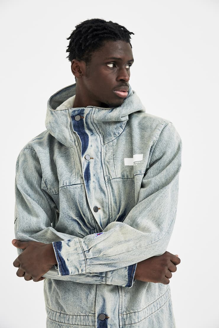 424 ARMES Fall Winter 2017 Capsule Collection Parka Hoodie SHOWstudio