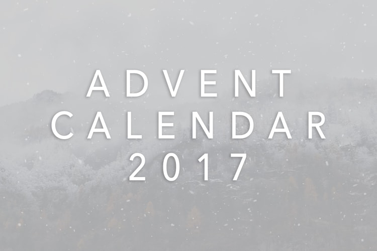 HYPEBEAST Advent Calendar 2017
