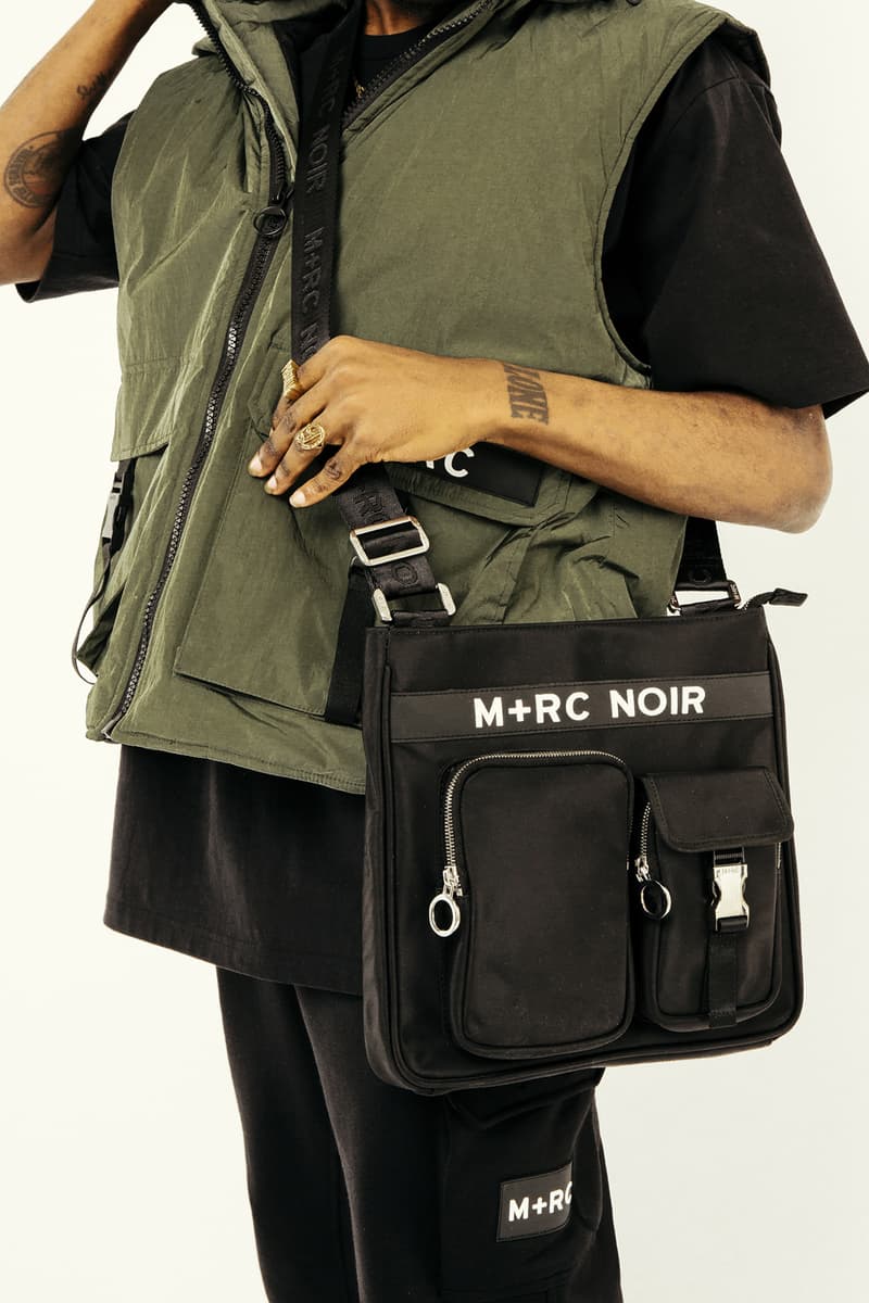 M+RC Noir New York Pop-Up store 2017 winter fall collection clothing Launch Messenger Bag Winter Pull-Over Holiday Gift Guide Menswear Mens Fashion