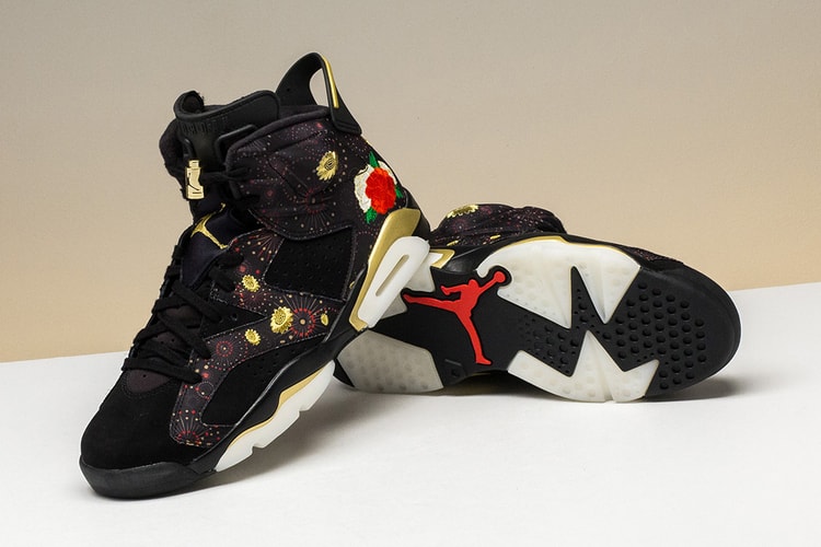 Nike Air Jordan 6 Retro “Chinese New Year” Gets Floral Theme