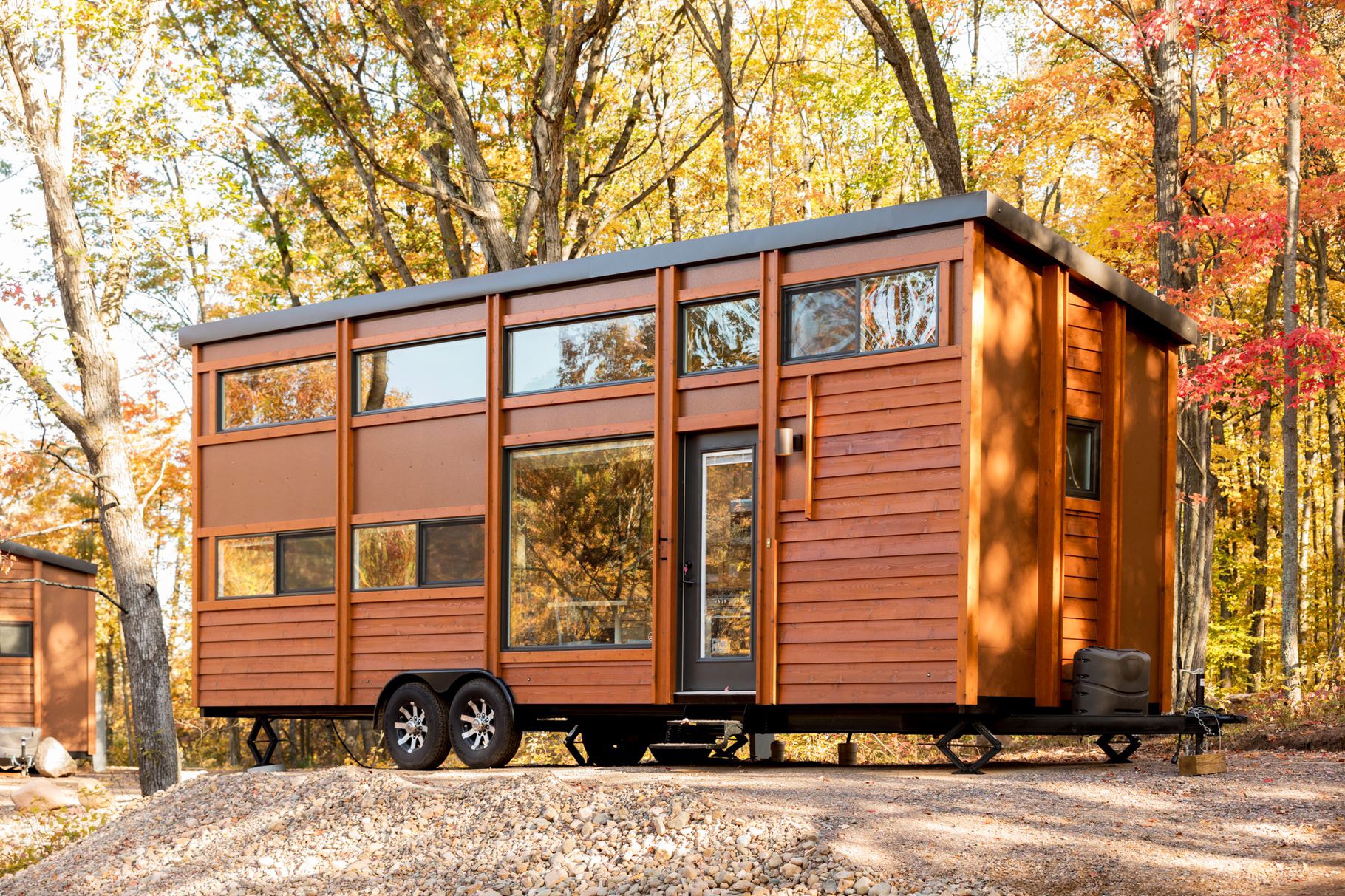 Canoe Bay Escape Village Unveils Tiny Homes hotels traveler trailer RV small houses tiny hotels Wisconsin nature getaway
