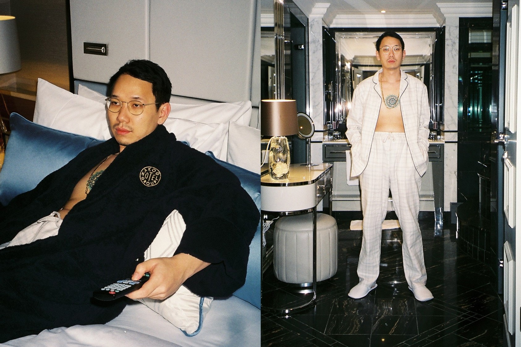 A Kind of Guise Winter 2017 2018 Limited Edition Capsule Collection Hotel Bathrobe embroidered pajama set comfortable relaxed Munich germany