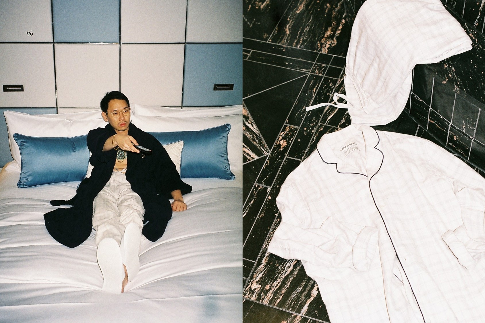 A Kind of Guise Winter 2017 2018 Limited Edition Capsule Collection Hotel Bathrobe embroidered pajama set comfortable relaxed Munich germany