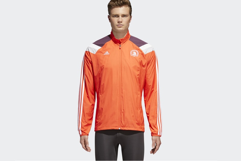 adidas 2018 Boston Marathon Celebration Jacket Apparel Collection Running
