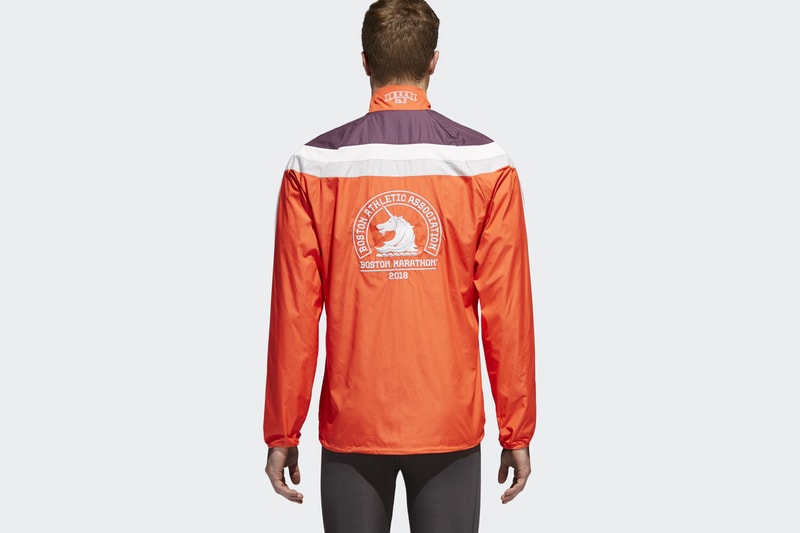 adidas 2018 Boston Marathon Celebration Jacket Apparel Collection Running