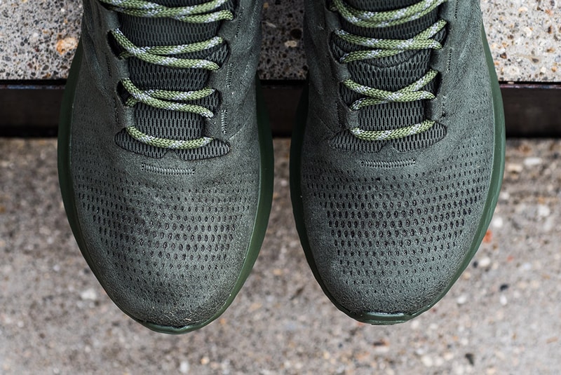 adidas AlphaBOUNCE CR Base Green Suede Three Stripes