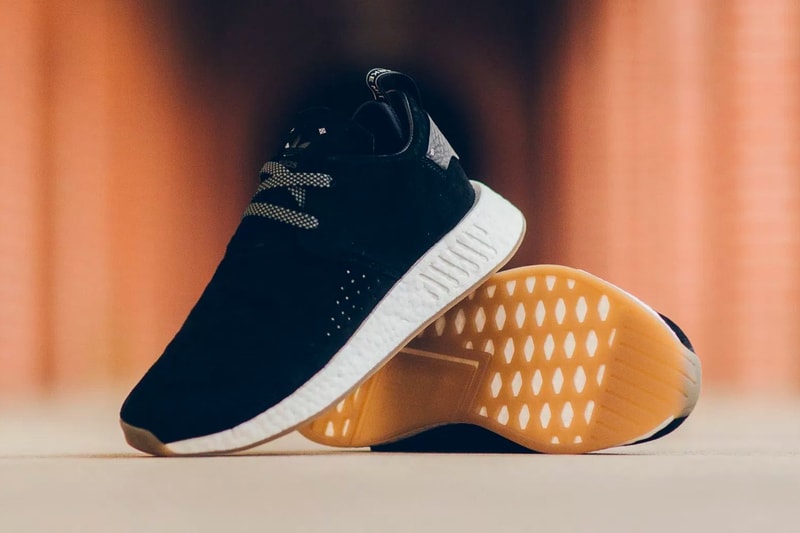adidas NMD C2 Black Suede Fall Winter 2017 Footwear Sneakers