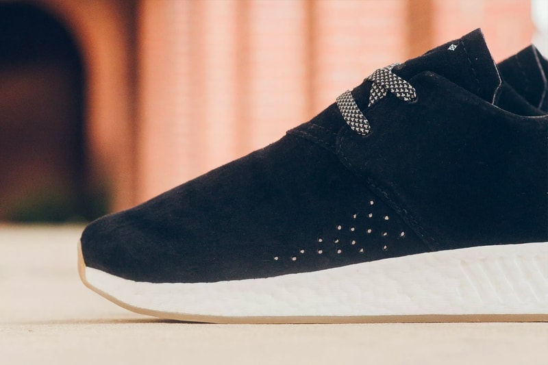 adidas NMD C2 Black Suede Fall Winter 2017 Footwear Sneakers