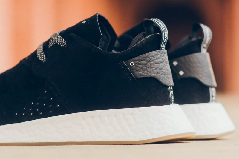 adidas NMD C2 Black Suede Fall Winter 2017 Footwear Sneakers